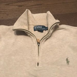 Polo Ralph Lauren Estate-Rib Mock-Neck Pullover